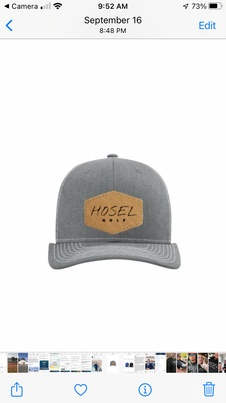 The “112” Leather Patch Hat